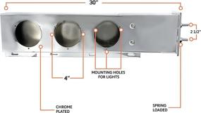 img 2 attached to Torque Chrome Cutouts Pattern TRMFH308