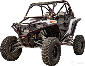 img 4 attached to 🔧 Enhanced Black SuperATV Adjustable Lift Kit for Polaris RZR XP 1000/4 1000 (2014-2016) - 3-5 Inch Lift