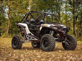 img 1 attached to 🔧 Enhanced Black SuperATV Adjustable Lift Kit for Polaris RZR XP 1000/4 1000 (2014-2016) - 3-5 Inch Lift