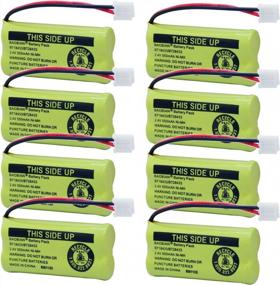 img 4 attached to 8 Pack Baobian Cordless Phone Battery Set Compatible With BT8000/BT8001 & More