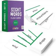 unlock reading skills with merka's self-paced sight words flashcards - a powerful vocabulary tool for kids in pre-k to 3rd grade - set d with 150 words logo