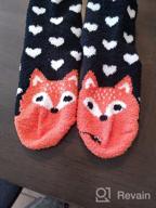 картинка 1 прикреплена к отзыву 🧦 Детские пушистые носки SDBING: уютные зимние носки-тапочки для мальчиков и девочек с противоскользящим покрытием от Deanna Cook
