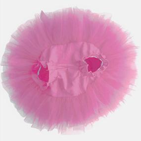 img 2 attached to Cute And Comfy: Dancina Baby Tutu Diaper Cover Set For Girls - Perfect For Ages 6-24 Months
