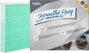 img 4 attached to 🌬️ Spearhead HEPA Breathe Easy Cabin Filter | Up to 99.97% Filtration of 0.3 Micron Particles | Zero Airflow Restriction | BE-182H