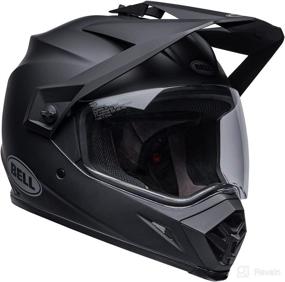 img 4 attached to Bell Adventure Helmet Matte Black Motorcycle & Powersports better for Protective Gear