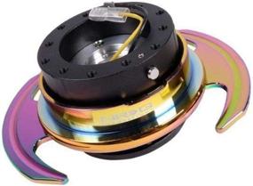 img 1 attached to NRG Innovations SRK-650BK-MC Quick Release Kit (Neo Chrome)