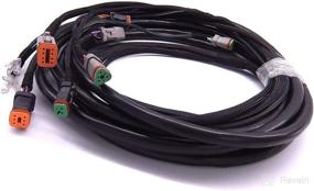 img 4 attached to 🚤 SouthMarine Outboard Motor Remote Control Box Wiring Harness Cable for Evinrude Johnson OMC 5006180, 15ft/4.572m - SystemCheck Main Modular