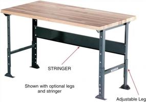 img 1 attached to 72" W X 30" D Maple Butcher Block Workbench Top With 1-3/4" Thickness - Grizzly G9915