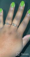 картинка 1 прикреплена к отзыву Кольцо из стерлингового серебра BORUO "Узел любви" - высокий блеск, удобное кольцо, обруч обещания/дружбы (размеры с 4 по 12) от Jimmy Montalvo