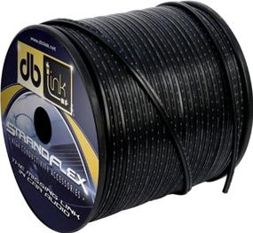 img 1 attached to 🔊 DB Link SWBK16G500Z Strandflex 16-Gauge 500Ft Black Speaker Wire