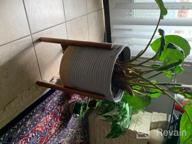 img 1 attached to ZOUTOG 11'' X 11'' Woven Cotton Rope Basket Indoor Planter Cover Up To 10 Inch Pot Storage Organizer With Handles Plant Basket. review by Michael Hicks