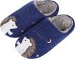 keep your kids feet cozy and dry with cute unicorn house slippers - waterproof and fuzzy indoor animal slippers logo