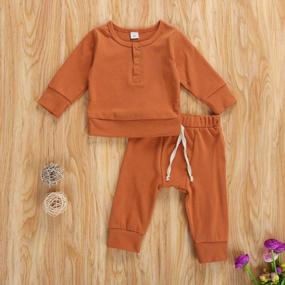 img 3 attached to Organic Cotton Baby Pajama Set: Soft Sleepwear For Boys And Girls By Kuriozud