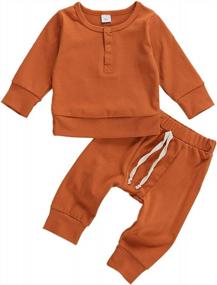 img 4 attached to Organic Cotton Baby Pajama Set: Soft Sleepwear For Boys And Girls By Kuriozud