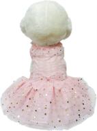 🐶 petite pup cotton princess dress - lovely dog costume tutu apparel and skirt логотип