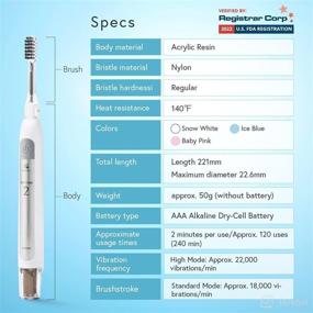 img 3 attached to 🪥 Revolutionize Your Oral Care with SOLADEY Rhythm Vibration Toothbrush Semiconductor