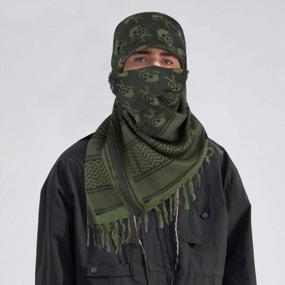 img 3 attached to GERINLY Skeleton Tactical Military Dustproof Men's Accessories