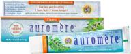 🦷 auromere ayurvedic toothpaste classic licorice: natural oral care for optimal dental health логотип