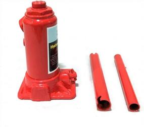 img 2 attached to Red 2-Ton Hydraulic Bottle Jack - Ideal For Automotive Repair And Car Maintenance