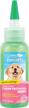 tropiclean fresh breath no brush clean teeth oral care gel for puppies 2oz dental care toothpaste gel helps remove plaque and tartar and breath freshener logo