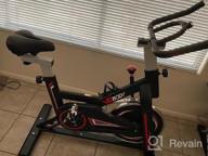 img 1 attached to VIGBODY Indoor Cycling Bike For Cardio Workout With LCD Monitor And Comfortable Seat Cushion - Perfect For Home Training Biking review by Brad Phifer