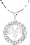стерлингового серебра знак зодиака созвездие гороскоп символ кулон ожерелье с цепью для мужчин женщин унисекс ювелирные изделия логотип