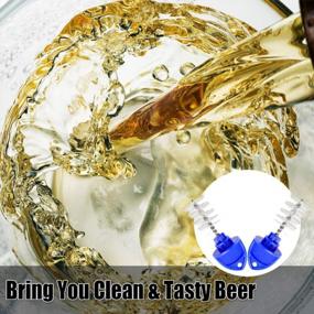 img 1 attached to 8-Piece MRbrew Beer Tap Plug Brush Kit - Clean And Sanitize Standard American Draft Faucets Easily!