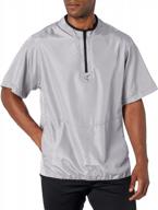 🧥 men's active clothing: easton sleeve jacket in silver (medium) logo