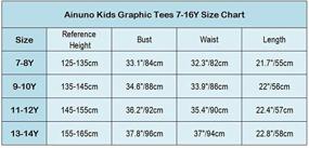 img 1 attached to 👕 Ainuno Graphic Shirts: Stylish Digital Printed Boys' Clothing and Tops, Tees & Shirts