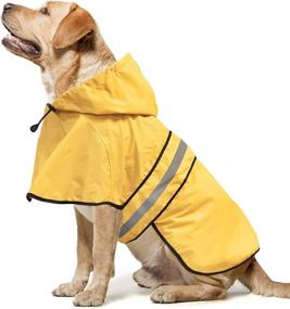 img 3 attached to Domagiker Adjustable Dog Raincoats Hood