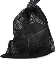 12"x 15.7" coolrunner pump barrier bag - large black media bag for pond biological filters logo