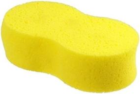 img 2 attached to 🧽 X-Large Super-Absorbent Sponge - 8.5" x 4.5" - 34 oz Liquid Capacity - Ideal for Car Wash, Cleaning, and Spill Mop-up