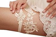 floral style lace wedding garter set for bridal and bridesmaids - affordable leimandy bargain (p43) logo