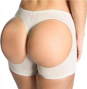 img 3 attached to FOCUSSEXY Womens Butt Lifter Shorts Butt Enhancer Control Panties