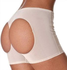 img 4 attached to FOCUSSEXY Womens Butt Lifter Shorts Butt Enhancer Control Panties