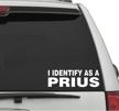 identify as prius decal sticker logo