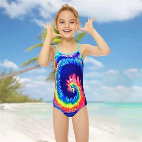 img 2 attached to Swimsuit Backless Shoulder 6 14Years Multicoloured Apparel & Accessories Baby Boys made as Clothing