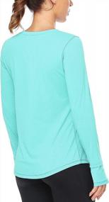 img 2 attached to BLEVONH Women UV Sun Protection Shirts UPF 50+ Long Sleeve With Thumb Holes