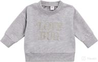 nvekeybromn newborn pullover blouses clothes apparel & accessories baby girls , clothing logo