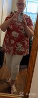 img 1 attached to Floral Tunic Tops For Women: Casual, Short Sleeve, And Flowy Shirts In Plus Sizes review by James Cowan