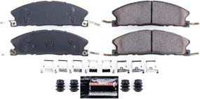 img 1 attached to 💥 Enhance Stopping Power with Power Stop Z23-1611 Evolution Sport Brake Pads, Front