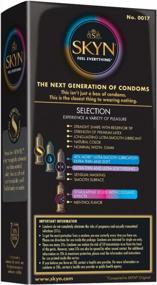 img 2 attached to SKYN Non-Latex Condom Variety Pack - 12 Count - Includes SKYN Original, Excitation, Elite, And Elite Extra Lube