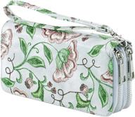👛 women's double cellphone wristlet snowflake - stylish handbags & wallets for wristlets логотип