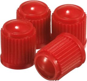 img 3 attached to Enhance Vehicle Maintenance: 20 Pack Red Tyre Valve Dust Caps for Car, Motorbike, Trucks, Bike, Bicycle