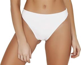 img 4 attached to ToBeInStyle Womens Waisted Cheeky Bottom Women's Clothing ~ Swimsuits & Cover Ups