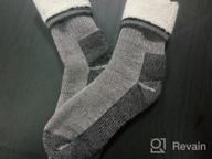 img 1 attached to RTZAT Merino Wool Hiking Socks - Thermal, Moisture Wicking & Cushioned For Outdoor Activities review by Ryan Noble