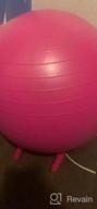 img 1 attached to WALIKI Kids Chair Ball - Flexible Seating Classroom Furniture And Therapy Ball In Pink - 20 Inches review by Kyle Fachini