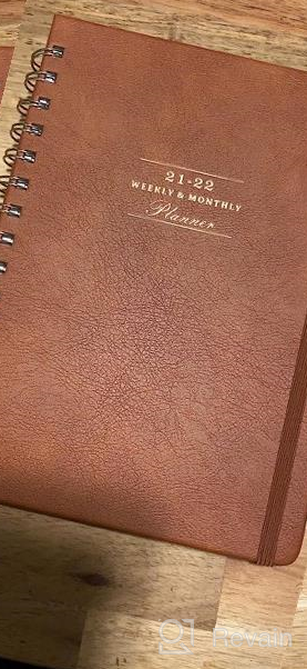 img 1 attached to 2023 Planner: 6.3" X 8.4", Monthly Tabs, Faux Leather Hardcover & Twin-Wire Binding - Perfect Life Assistant review by Tanika Spencer