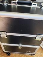 img 1 attached to Aluminum Rolling Makeup Case With Drawer And Locks For Professional Cosmetic Storage By OUDMAY review by Sergey Chodavarapu