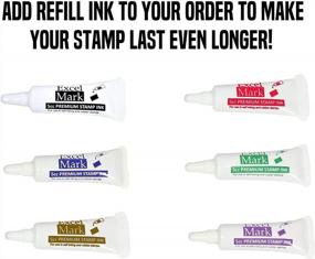 img 1 attached to Personalized Self-Inking Address Stamp Monogram - Style 219
